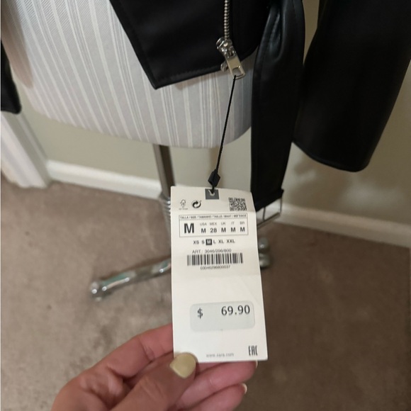 Zara Moto Jacket - Picture 3 of 4